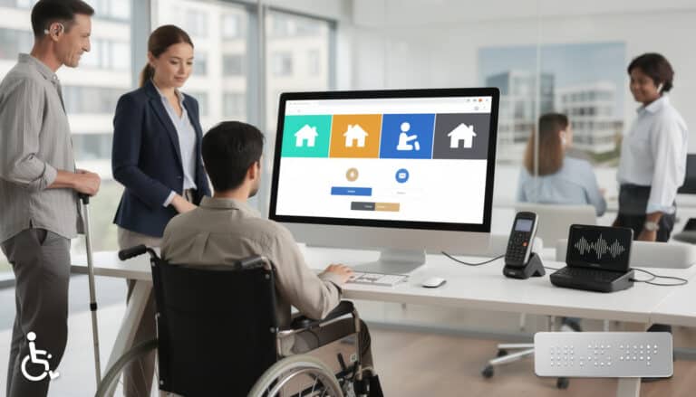 découvrez comment créer un site web immobilier conforme à l'accessibilité numérique rgaa pour garantir une navigation optimale aux personnes handicapées.
