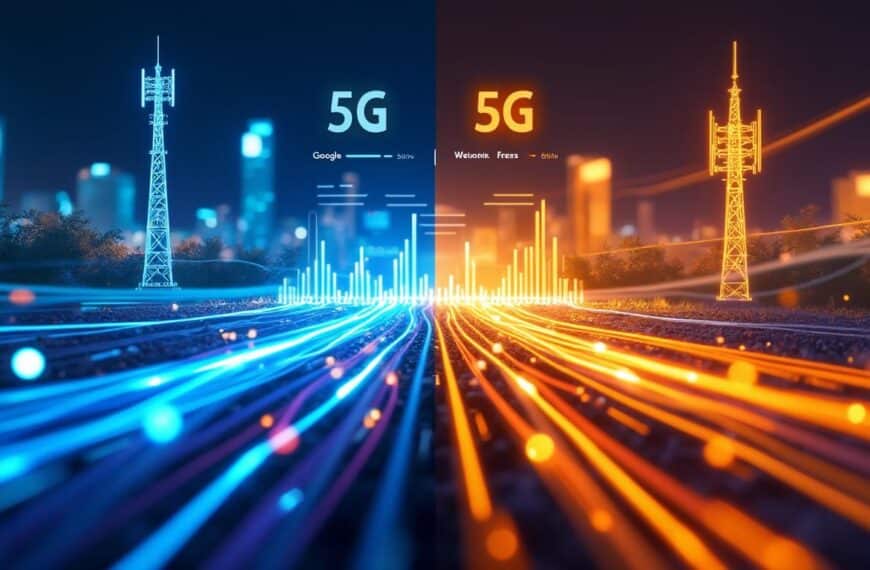 comparaison complète entre google et orange sur la fibre, la 5g, et la qualité réelle des réseaux, évaluée par free.